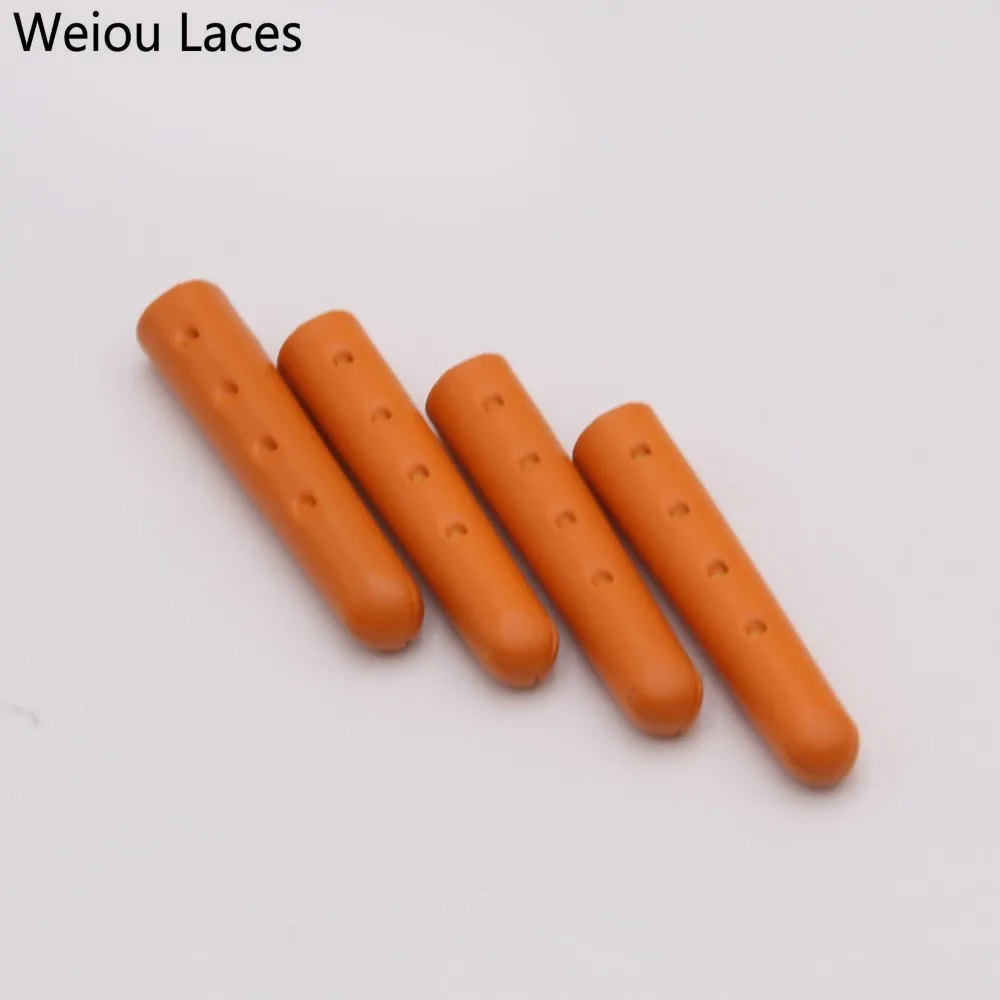 Weiou (100 шт./25 комплектов) флуоресцентные желтые наконечники с рисунком 4x23 мм модные