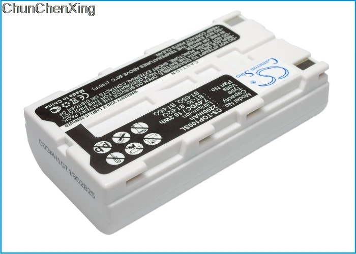 Аккумулятор Cameron Sino 2200mAh для Topcon FC 100 120 200 2200 2500 GMS 2 GPT 7000i 7500 7501 7502 9000 |Цифровые