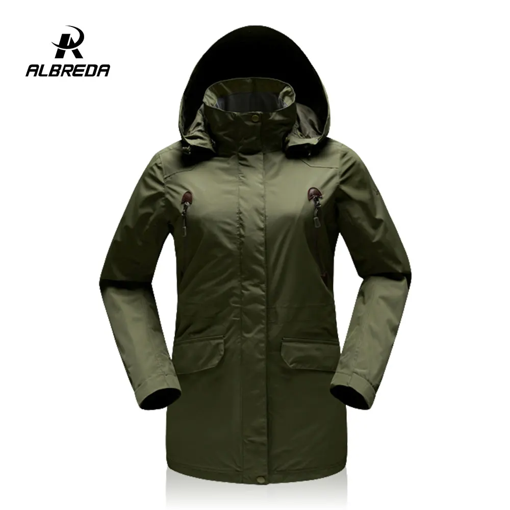 ALBREDA Professional для женщин ветрозащитная водонепроницаемая Лыжный спорт куртка