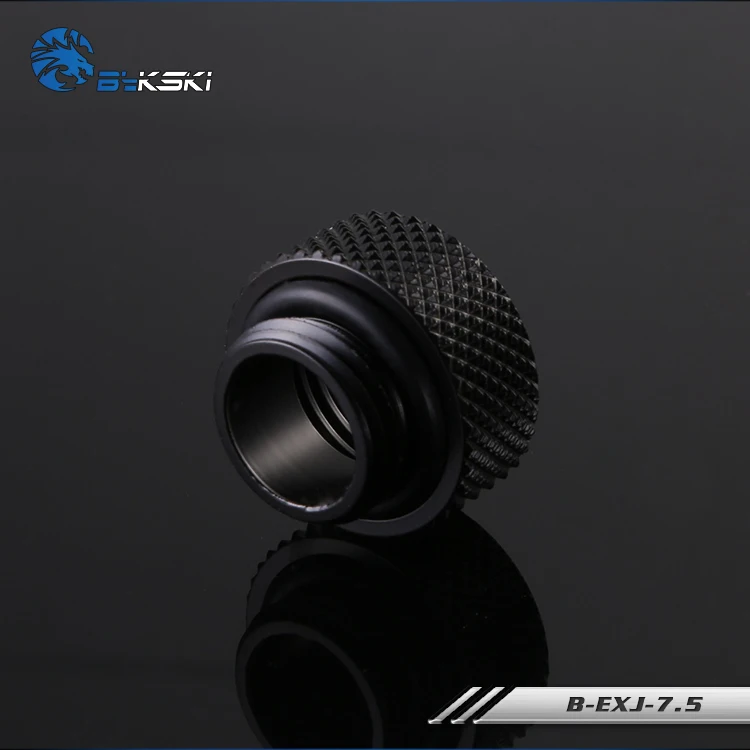 Black Bykski B-EXJ-7.5, 15 мм мужчин и женщин удлинитель фитинги, бутик ромбовидный узор, несколько цветов G1/4 мужчин и женщин фитинги - Цвет лезвия: Black