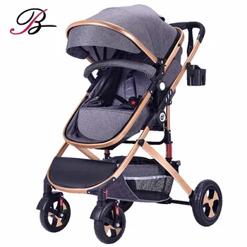 

2019 New Model Baby Single Stroller No Car Seat For 0-3 Years European Standard Style Baby Stroller Red Color