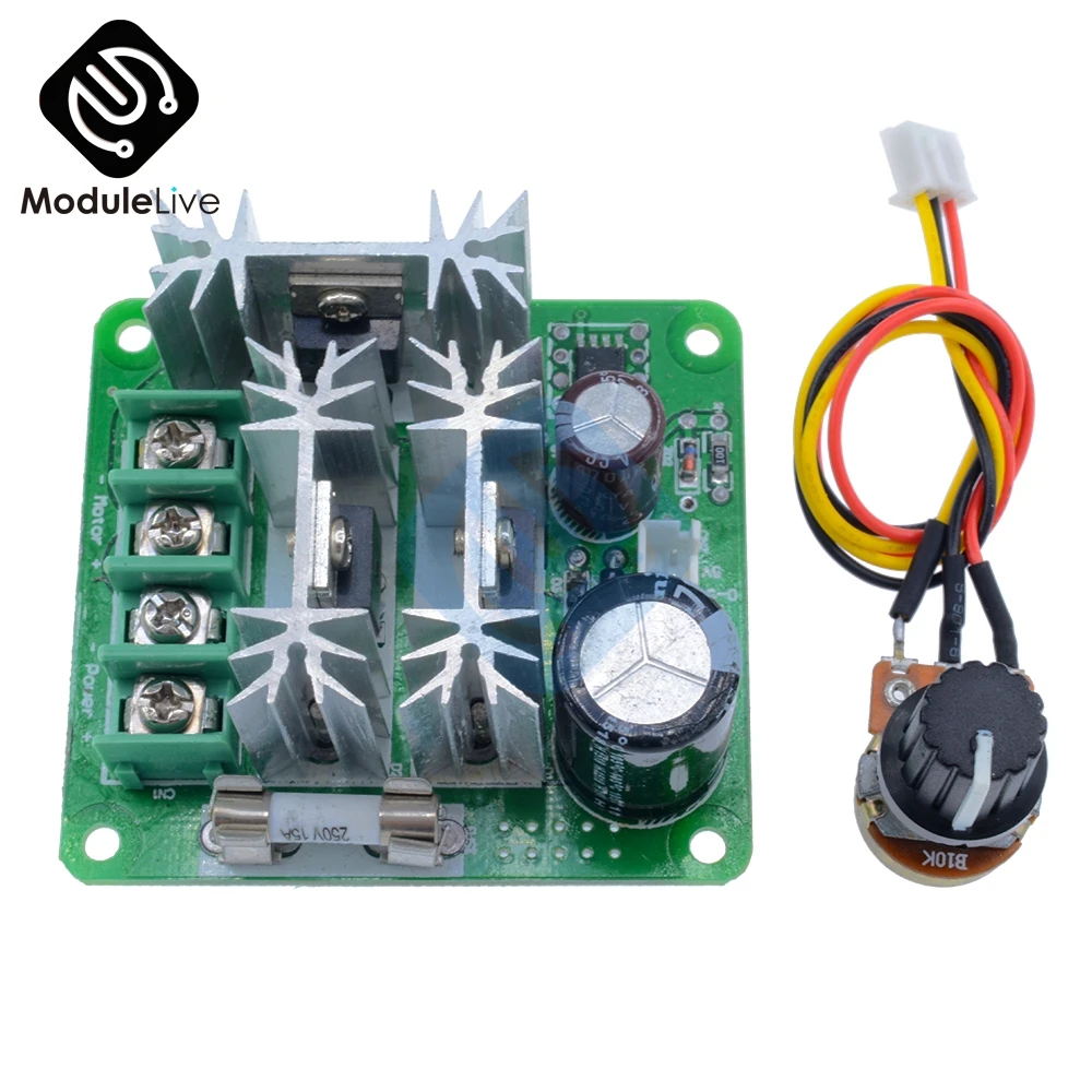DC 6в 90в 15а широкоимпульсный ШИМ двигатель|motor speed|motor speed controllerpwm motor controller |