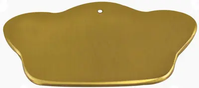 Медицинский медный Gua Sha Guasha скребки акупунктурный массаж нержавеющая сталь металлическая пластина массажер для тела терапия инструмент - Цвет: as show