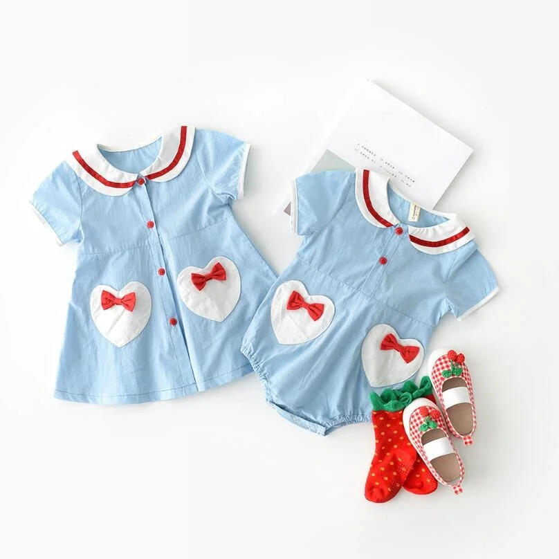 2019 летняя детская юбка хлопковая одежда с бантом для девочек детские боди