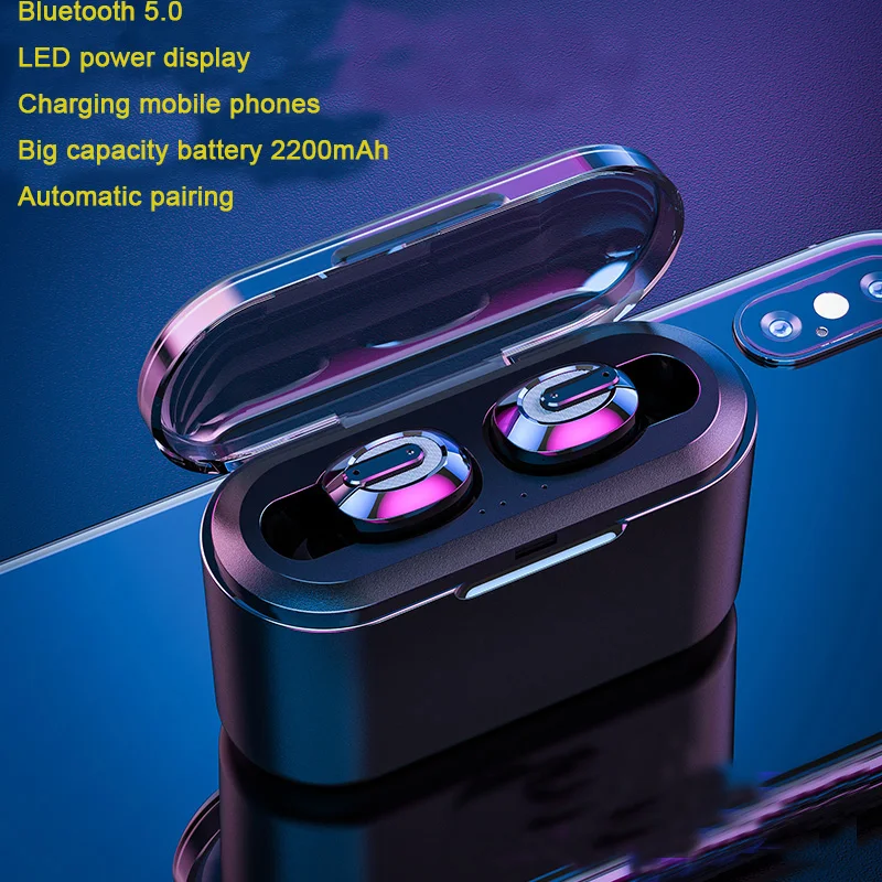 T2 tws мини беспроводные/bluetooth наушники/наушники 6D стерео Bluetooth гарнитуры