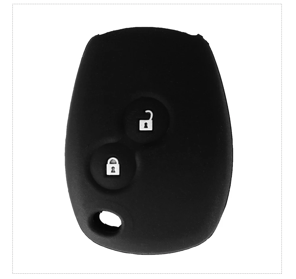 Силиконовый чехол для ключа автомобиля чехол 3 кнопки для Renault Clio Scenic Megane Duster Captur Twingo Modus Автомобильный Дистанционный ключ