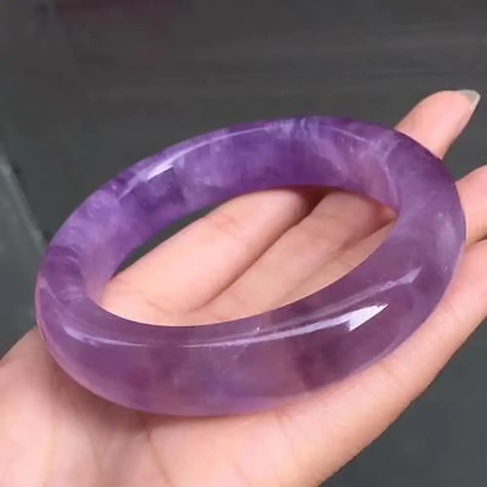 Оригинальный Женский браслет с фиолетовым желтым кристаллом AAA внутренний