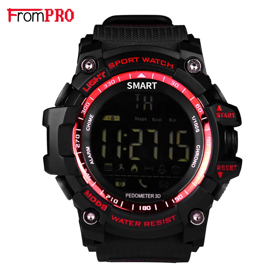 EX16 Bluetooth Smart Watch Sports Watches 50M IP67 Waterproof Wristwatch Call Message Reminder Fitness Tracker Clock Smartwatch