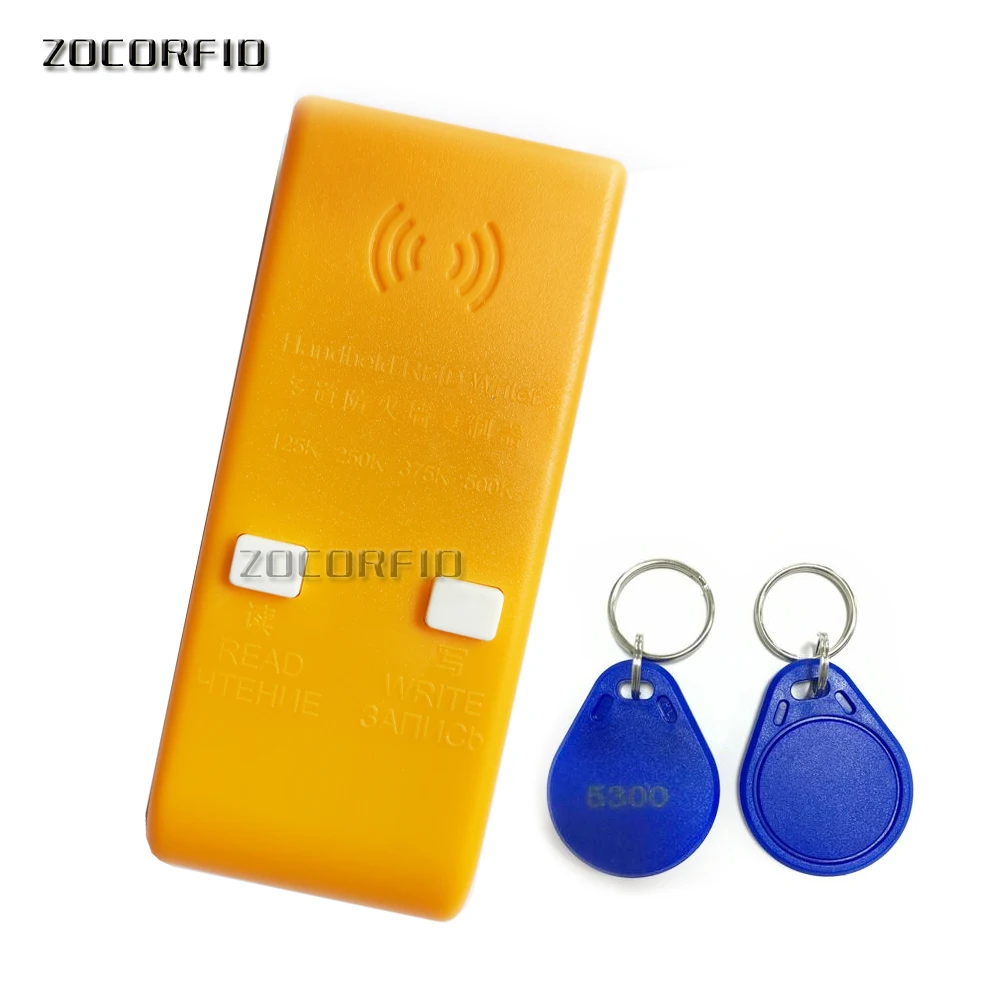 

The newest Broke firewall Handheld Duplicator /Handheld Rfid Writer 125KHZ EM4100/TK4100 RFID copier