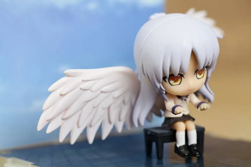 Новые горячие 7 см Angel Beats пианино Tachibana Kanade фигурка игрушки коллекция Рождественский подарок с коробкой