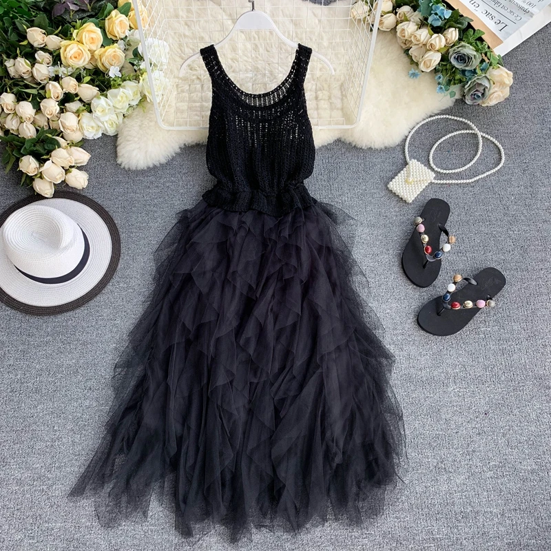 2019 новые модные женские платья франция ремень платье трикотажное с круглым