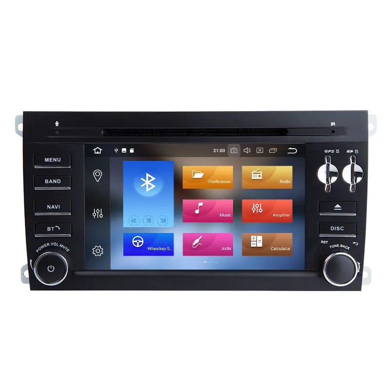 2 Din Android 8 0 DVD мультимедиа для Porsche Cayenne 2003 2004 2005 2006 2007 2008 2009 2010 gps навигации авторадио