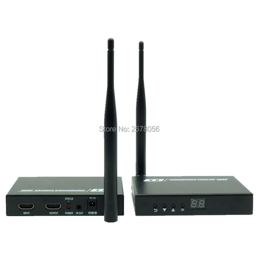 ZY DT211W 196ft беспроводной HDMI видео передатчик WIFI сплиттер расширитель 1080P