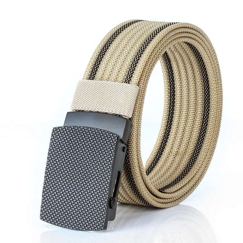 

Fashion Style Jeans Belt Military Tactical Nylon Metal Belt Buckle Belt Men Heavy Duty Outdoor Training Belt Hickened Waistband