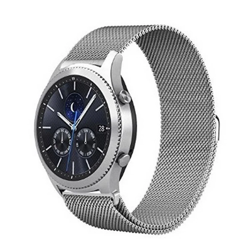 Металлический браслет из нержавеющей стали 22 мм для Samsung Gear S3 Frontier/Классическая