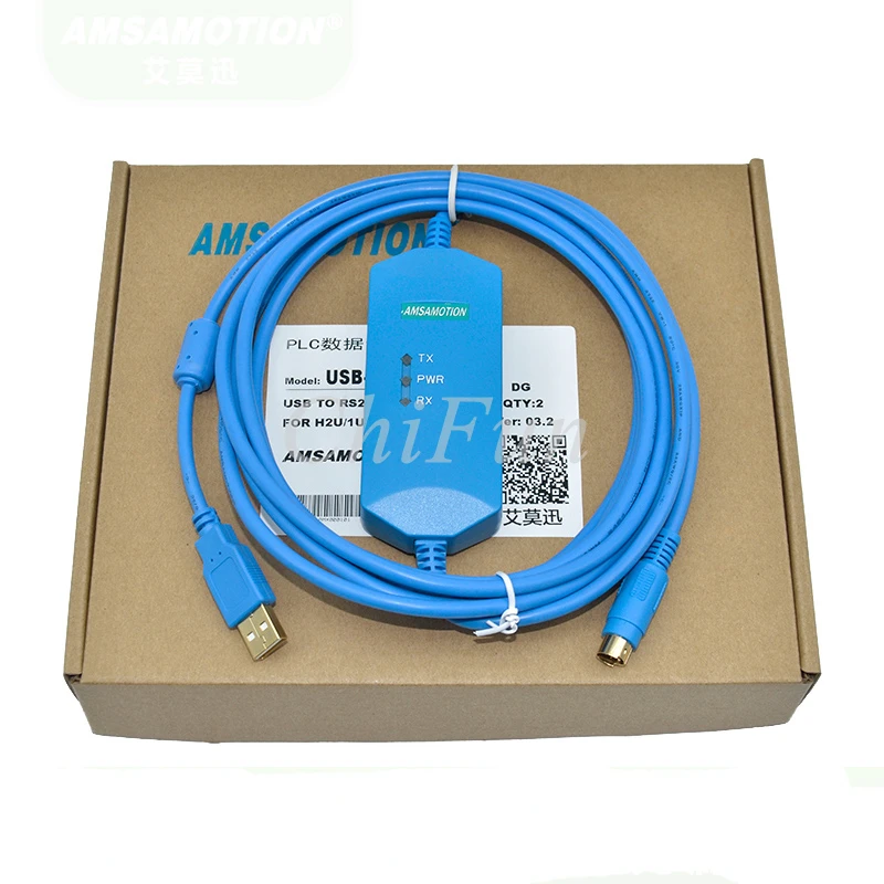 Применение H0U/H1U/H2U серии PLC Программирование Huichuan кабель для загрузки данных