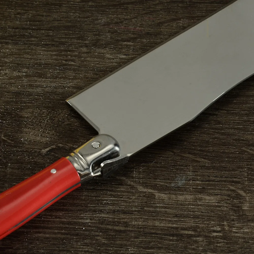 Набор мини ножей из нержавеющей стали LAGUIOLE 3 шт. столовые приборы красного белого