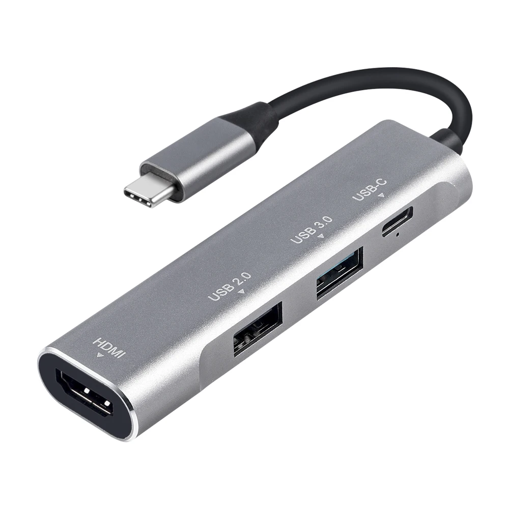 Тип usb C концентратор HDMI 4 K USB 3,0 2,0 Thunderbolt 3 адаптер станция dex для MacBook pro samsung Galaxy Note 8 S8 S9