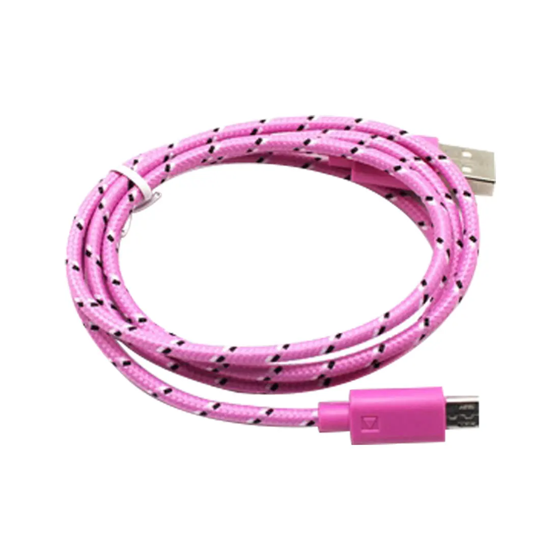 Dewtreetali Универсальный 1 шт. 3 м пеньковая веревка Micro USB зарядный кабель-трос для