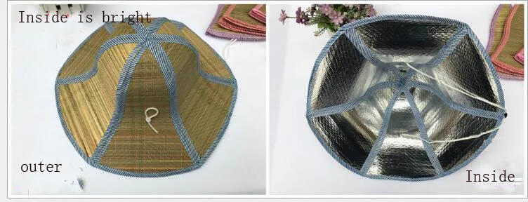 Новая летняя Складная соломенная шляпа недорогая от солнца ротанговая складная