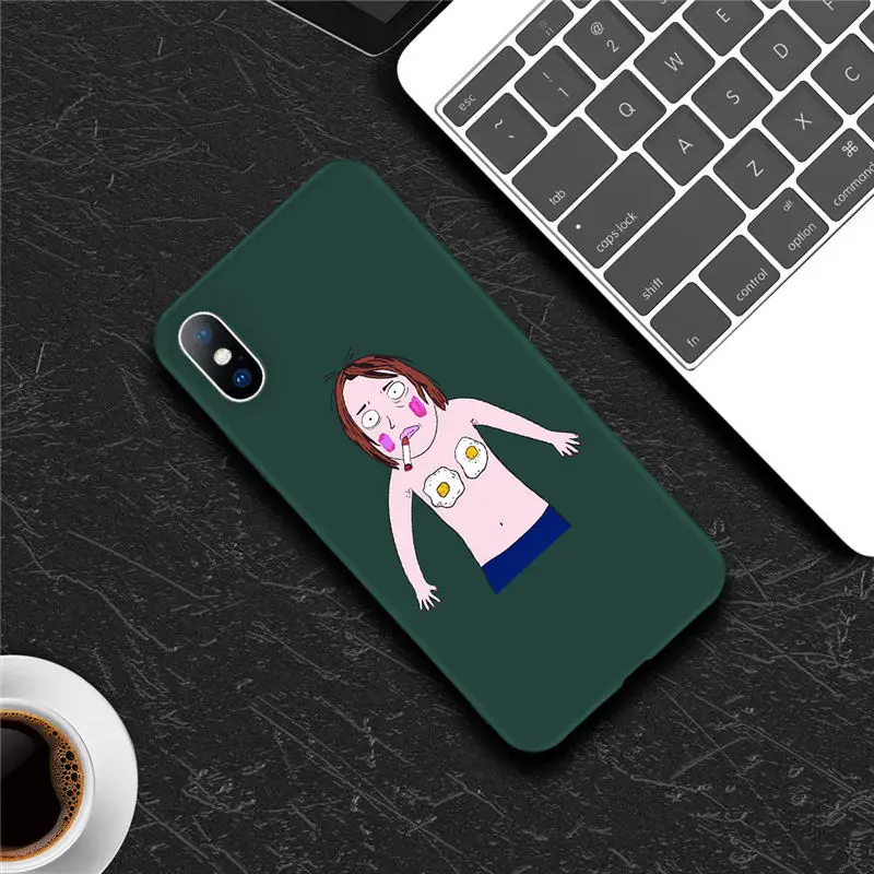 7270 Чехол Ottwn цветы Кактус авокадо для iPhone 11 Pro XS Max 6 6s 7 8 Plus X XR 5 5S SE зеленый Растительный чехол для телефона мягкий ТПУ чехол - Цвет: 7270