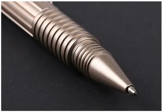 Оригинальный дизайн твердые тактические шариковые ручки унисекс для