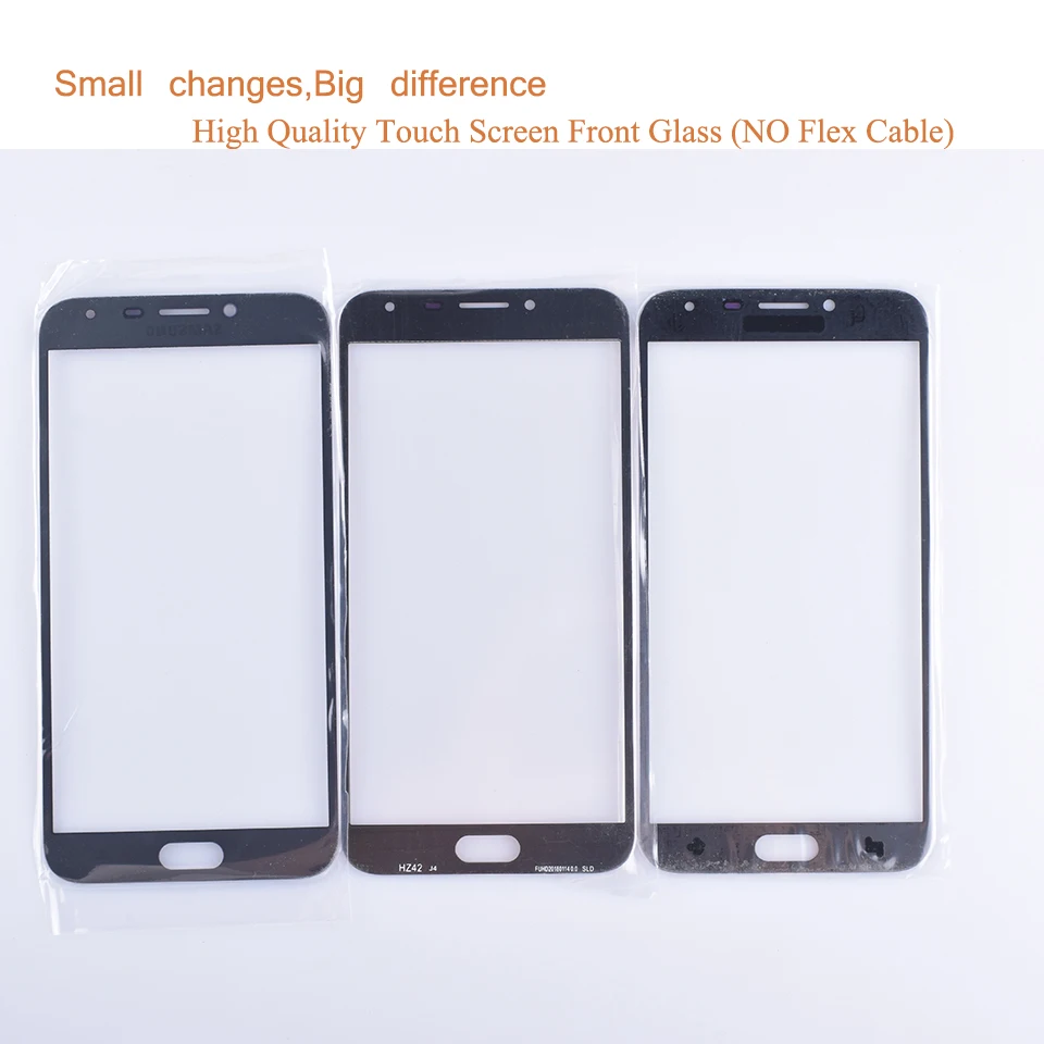 10 шт./лот для samsung Galaxy J4 J400 SM-J400F J400F/DS J400G/DS J400G сенсорный экран Переднее внешнее стекло сенсорный экран Объектив