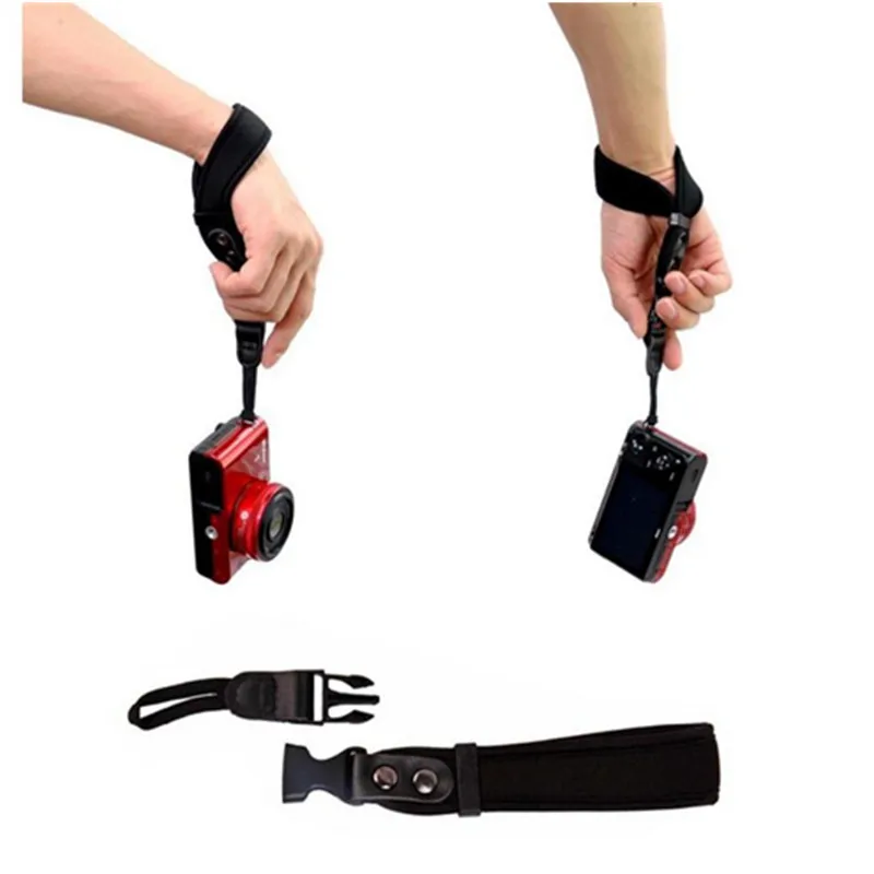 Модный Универсальный кожаный наручный ремешок для камеры Canon Nikon Sony Pentax Sigma DSLR|strap