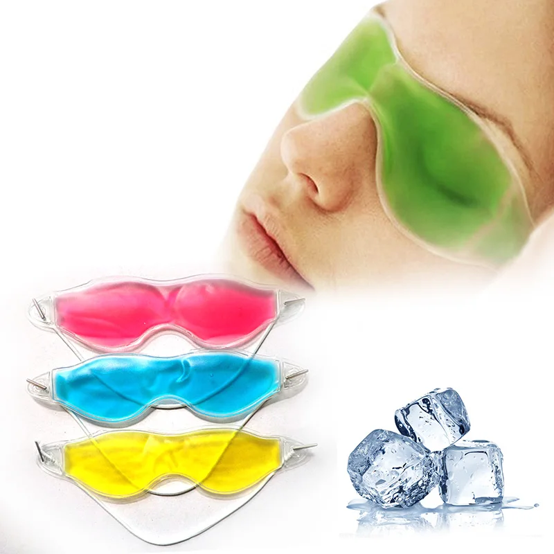 Rest Ice Eye Shade cooler bag Sleeping Mask Cover ice pack eye patch Cold Relaxing Soothing eyes care Gel health L3 | Красота и