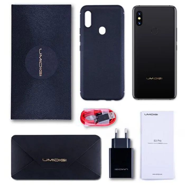 Оригинальный смартфон UMIDIGI S3 Pro 4G 6 3 дюймов Android 9 0 2 1 ГГц ГБ ОЗУ 128 Гб ПЗУ 20 МП