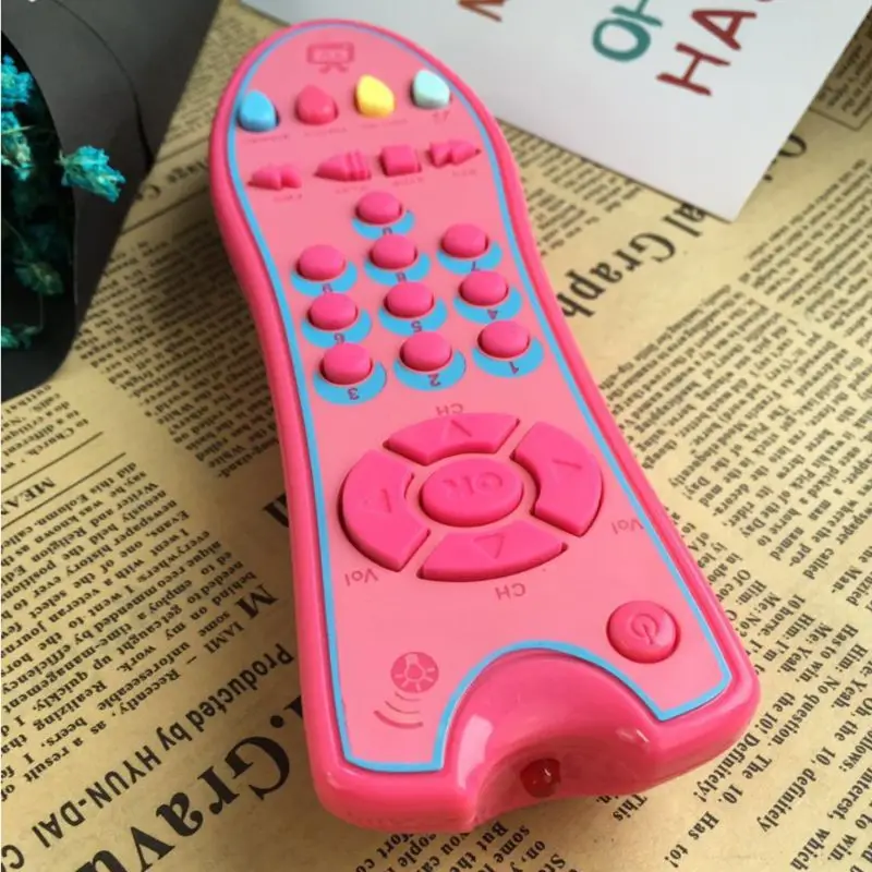 

Baby Music TV Mobile Phone Remote Control Electric Numbers Learning Educational Kids Toy Gift