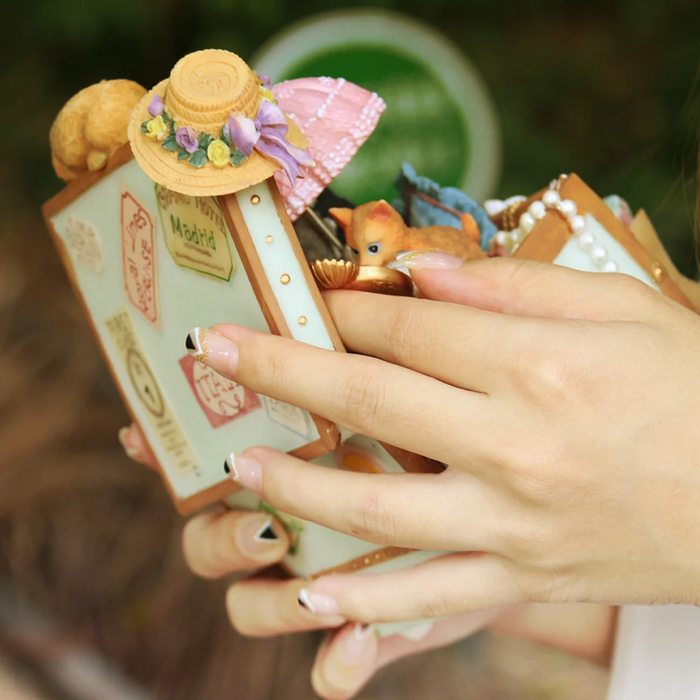 Музыкальная шкатулка в стиле ретро подарок на день рождения Рождество для