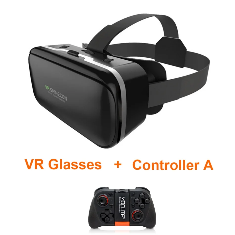 VR-6.0-Mini-050 VR shinecon 6,0 3D очки коробка google картон очки виртуальной реальности VR гарнитура для 4,5-6,0 дюймов ios Android смартфон - Цвет: VR-6.0-Mini-050