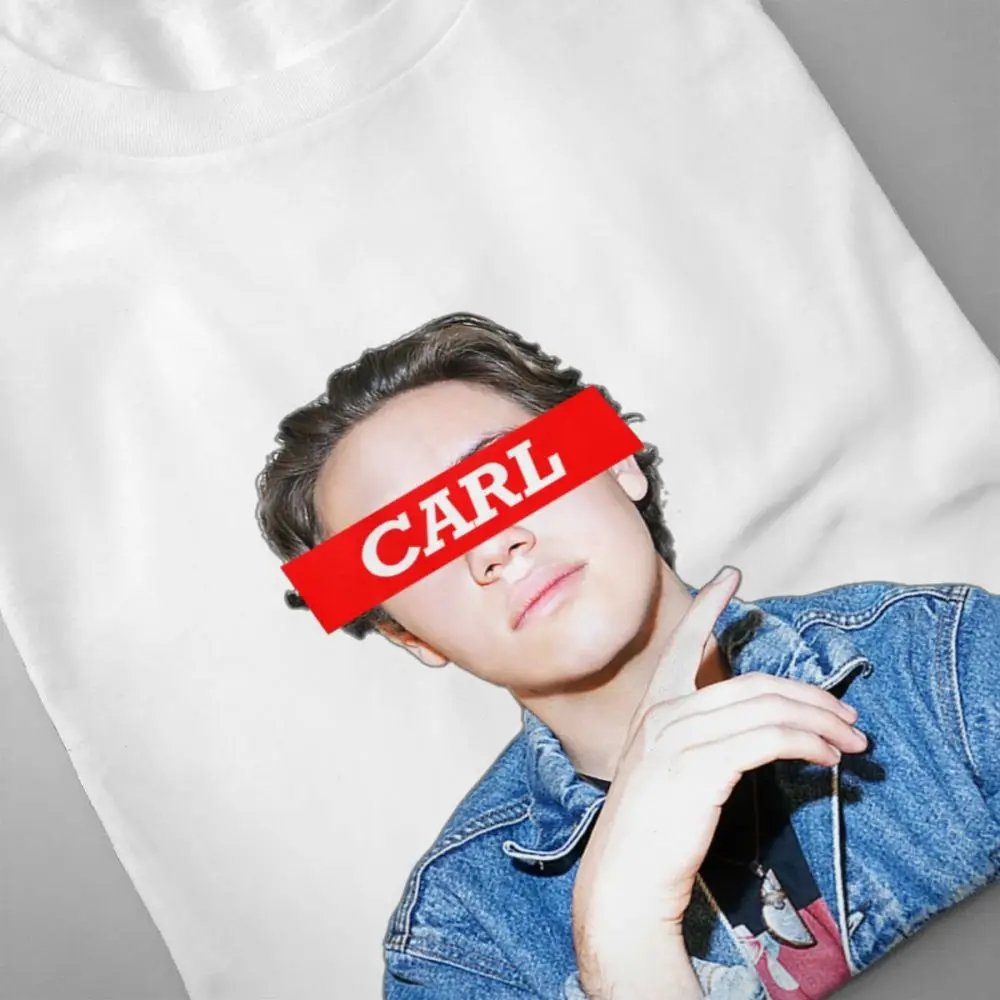 Мужская футболка для губ Carl Gallagher аниме Camiseta круглый вырез S-6XL большой размер