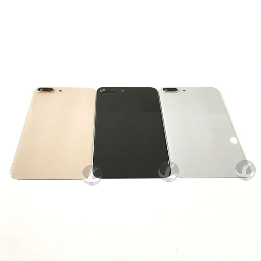Оригинальное заднее стекло, Крышка корпуса для Apple iPhone 8 Plus 8 P, Европейская кристальная батарея, дверная панель, чехол, крышка+ задняя камера, объектив