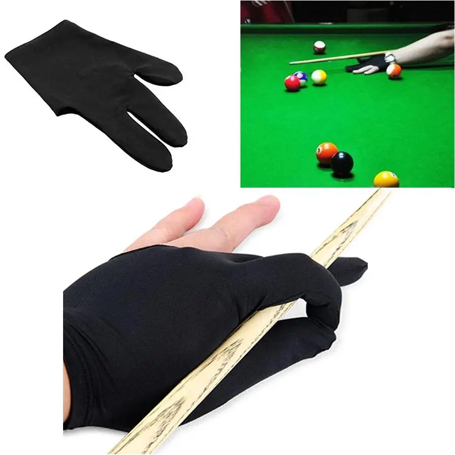 10 шт. перчатки для бильярда с 3 пальцами|glove billiard|snooker glovesbilliard gloves |