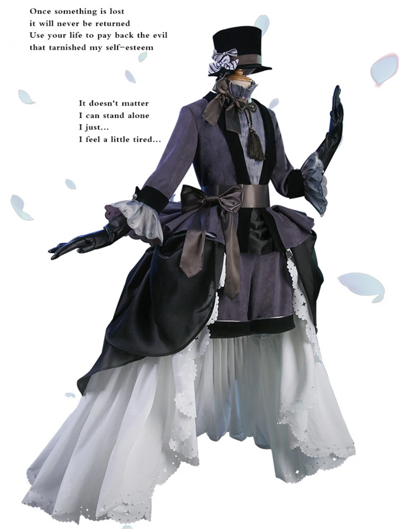 Черный Дворецкий Аниме Косплей Ciel Phantomhive Lily Ceremonial платье косплей костюм женская униформа, костюмы шляпа+ платья+ перчатки