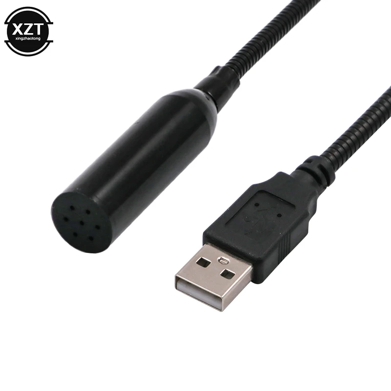 Мини микрофон USB 2 0 портативный регулируемый шумоподавление аудио адаптер для