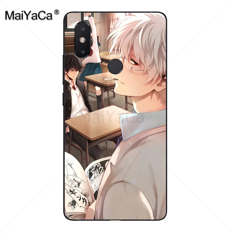 Чехол для мобильного телефона MaiYaCa Anime Gintama Gintoki с рисунком xiaomi mi 8 se 6 note3 redmi 5 5plus note