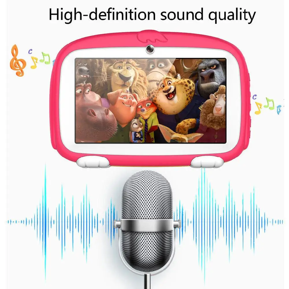 OEM бренд Q8 8G A33 четырехъядерный 7 дюймовый планшетный ПК 1 Гб 8 HD Android 4 Двойная