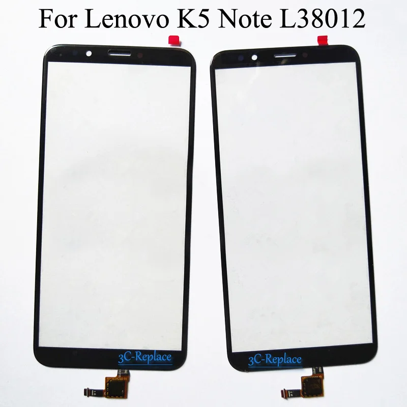 100% протестированный черный/белый 6 0 дюймов новый для Lenovo K5 Note 2018 L38012 дигитайзер