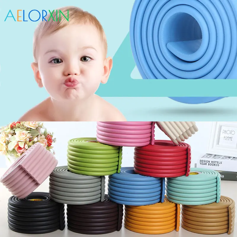 2M Multi-purpose Use W-shaped Child Anti-collision Strip Safety Protection Thickened Table Corner Pad | Мать и ребенок