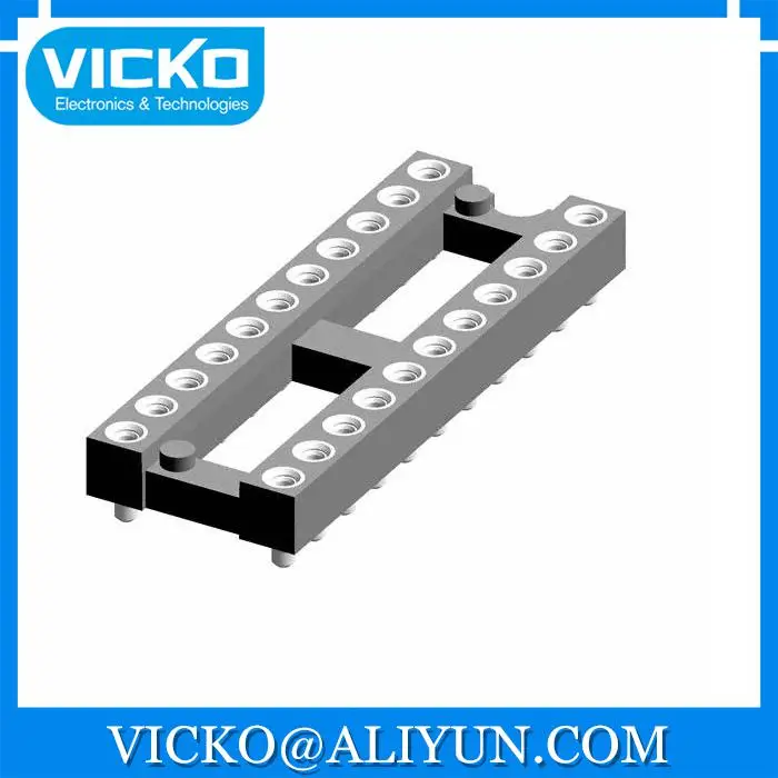[VK] 114 87 322 41 117101 CONN IC DIP РАЗЪЕМ 22POS ЗОЛОТО|socket|socket dipsocket ic |