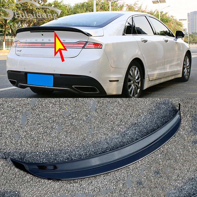 Для Lincoln MKZ- ABS задний спойлер багажника заднее крыло багажника крыло губ задний спойлер для автомобиля аксессуары