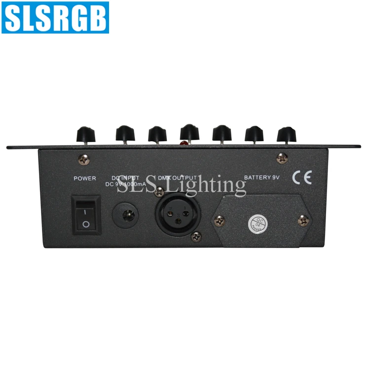 

SLS-1321 6CH simple dmx 512 stage light console 6 channels dmx console dj lighting mini dmx controller console Simple DMX Light