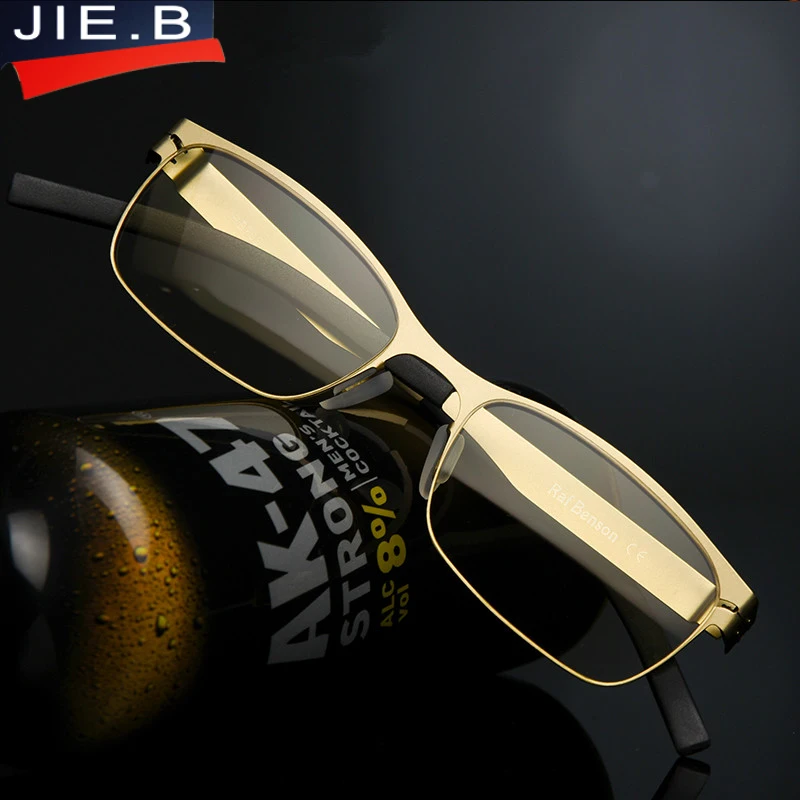 Очки для чтения мужские и женские из титановой стали пресбиопические аксессуары