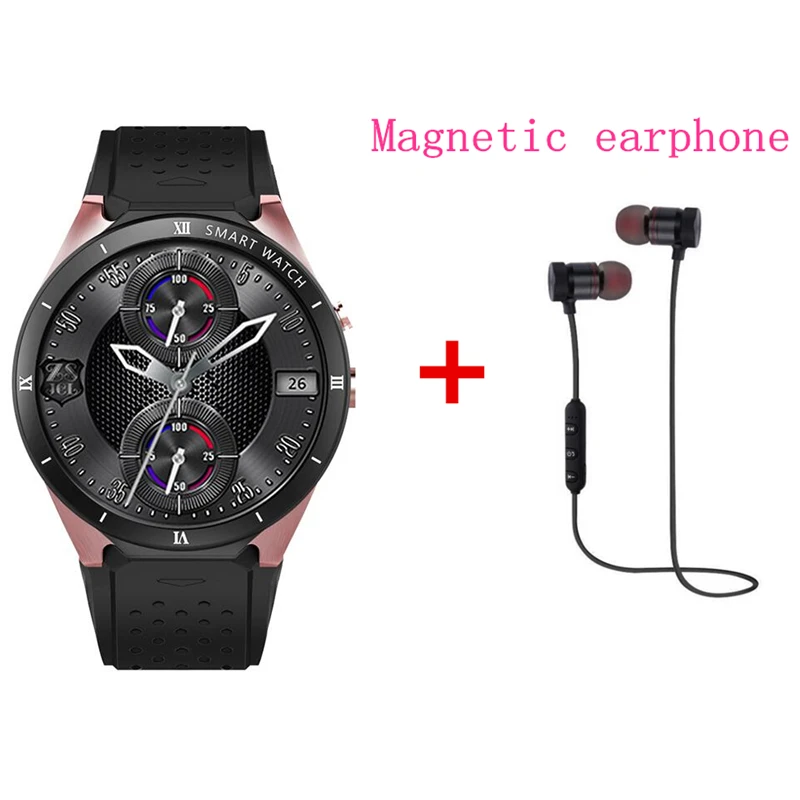 Новейшие Смарт-часы KW88 PRO SIM+ gps+ GPRS+ 3G+ 1 Гб ram+ 16 Гб rom для Apple iphone 6 6S 8 plus samsung huawei watch