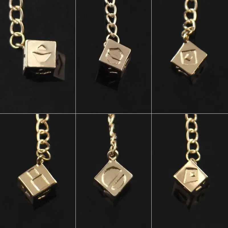 Hot Big Han Solo Lucky Dice Prop With Link Chain Bracelet Star Wars Car Mirror Ornaments Drop Shipping | Украшения и аксессуары