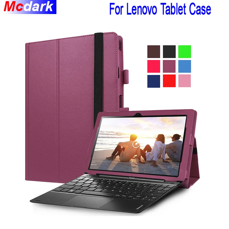 Mcdark для Lenovo miix 310 210 320 10ICR 10 1 дюймовые Чехлы тройного сложения кожаный чехол