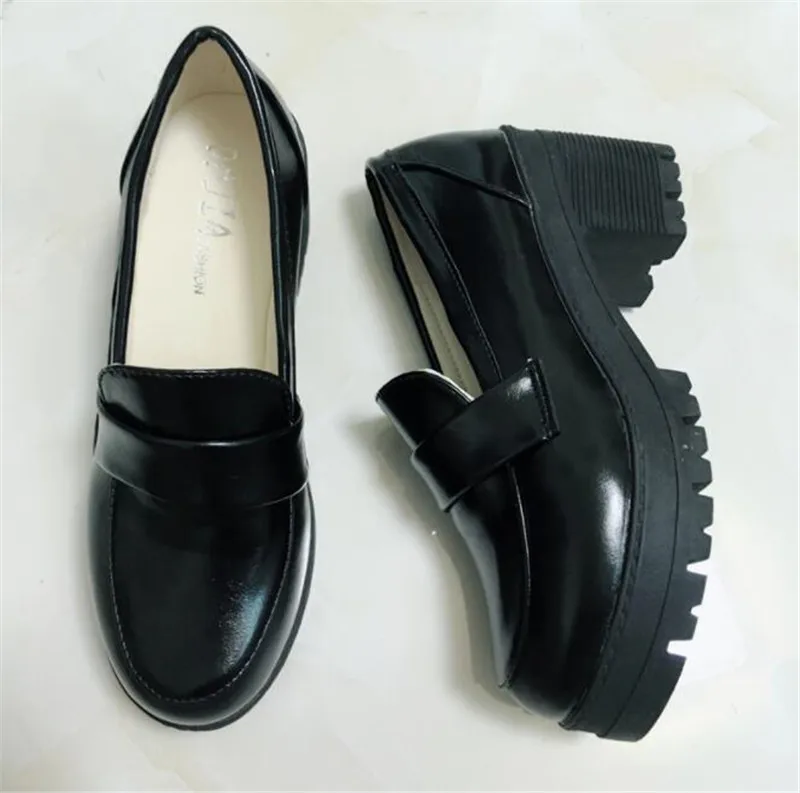 Аниме japones amor vivo sol Cosplay zapatos Takami Chika ninas JK Aqours uniforme escolar A480|Туфли| |